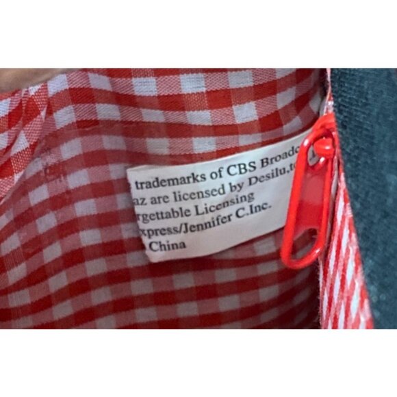 1990s “I Love Lucy” Satchel Purse – Licensed CBS/Desilu by Jennifer C. Inc., - Picture 13 of 16